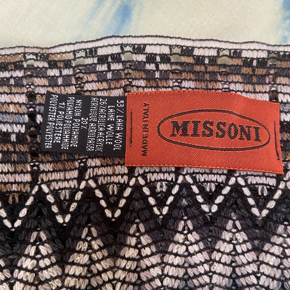 Missoni zig zag wool scarf - Picture 2 of 4